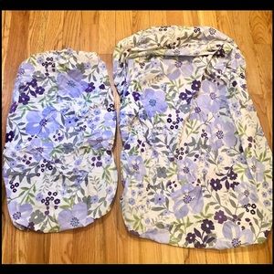 Organic Cotton Crib Sheet & Changing Pad Cover